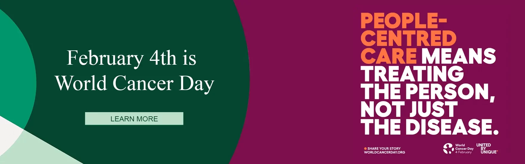 February 4th is World Cancer Day